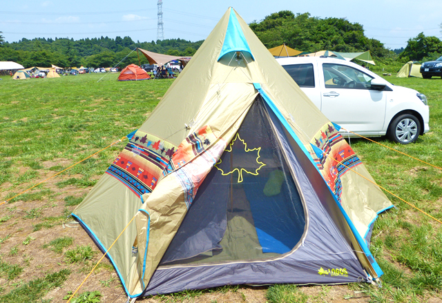 2人キャンプにおすすめ！ロゴスのテント「ナバホ300」を4年使った感想＆設営方法 | 2人キャンプ初心者向けガイド